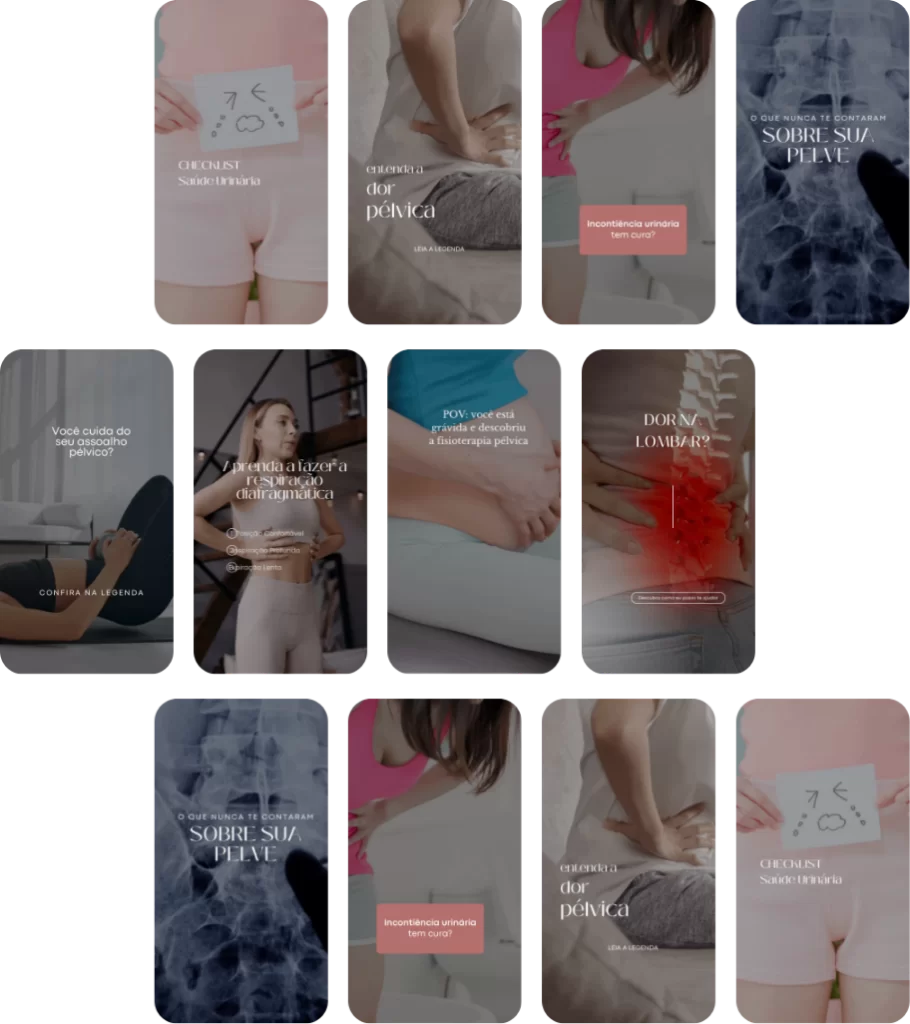 Reels Fisioterapia Pélvica Mockup